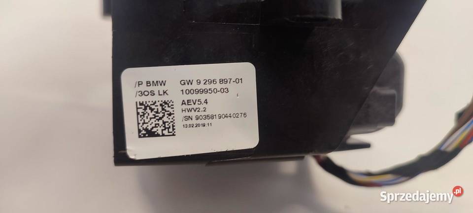 BMW F20 WYBIERAK GAŁKA BIEGÓW RHD ANGLIK 9296897 dolnośląskie