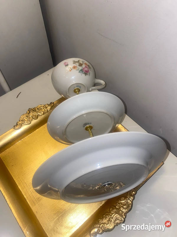 trzy poziomowa patera porcelanowa z motywem Kraków sprzedam