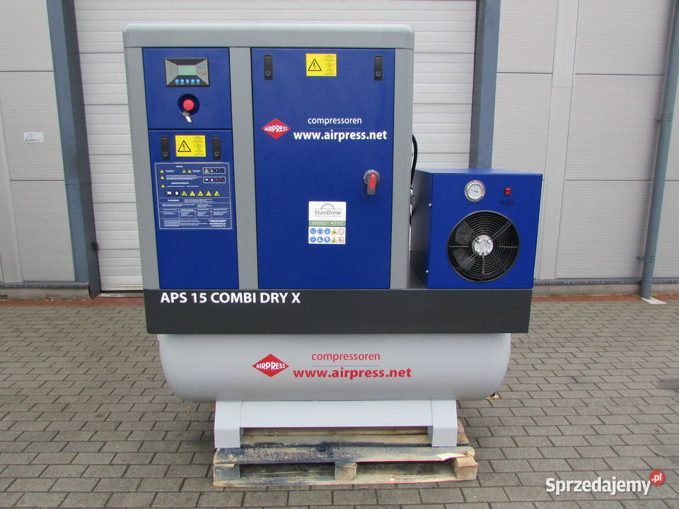Kompresor śrubowy APS 15 Combi Dry X 10 bar 15 Mojusz