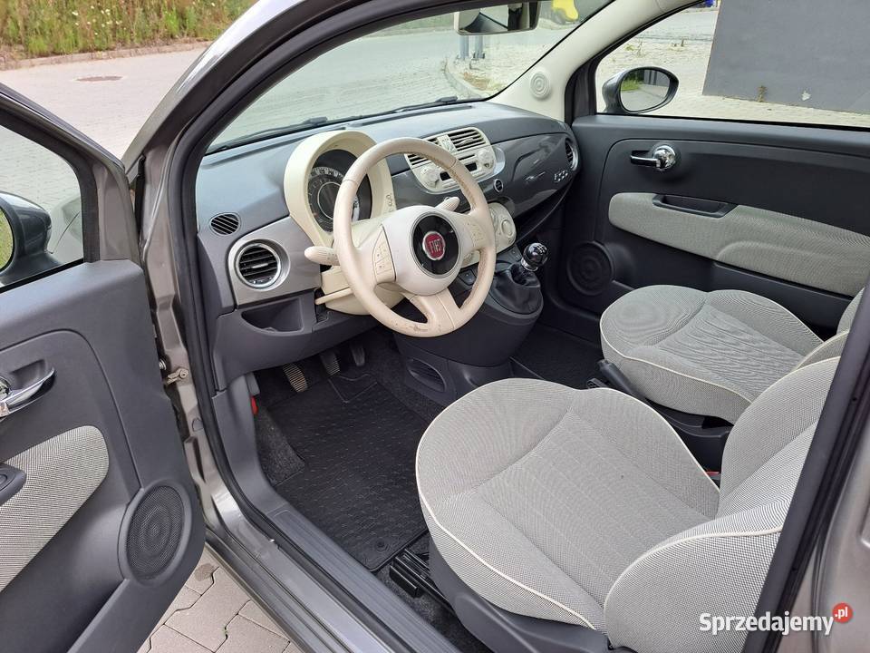 Fiat 500 Lounge 12 Benz Alu Klima Chrom w Kraju Koziegłowy sprzedam