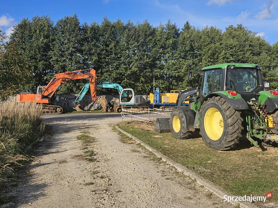 Kopanie stawów usługi koparkami wyburzenia Pozostałe usługi Biłgoraj