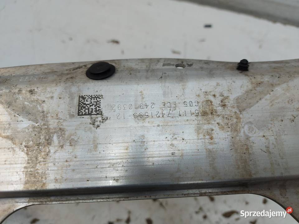 BMW G05 X5 30d 2019r BELKA ZDERZAKA PRZÓD