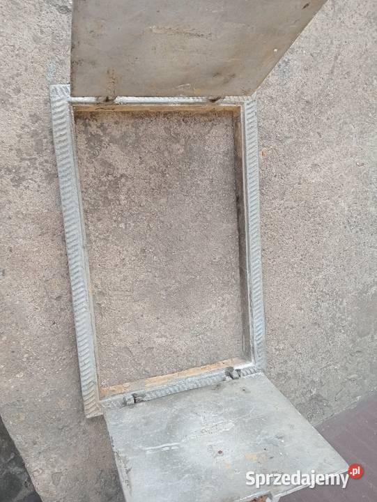 Drzwiczki aluminiowe do wędzarni Kraśnik