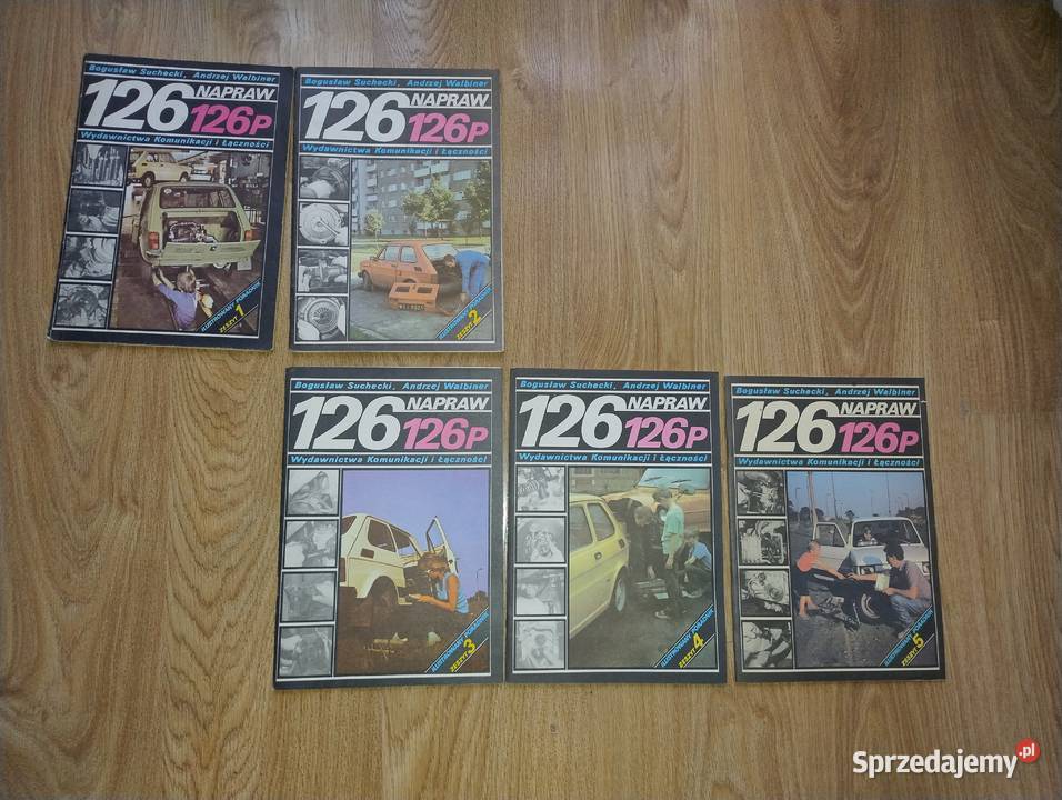 Fiat 126p poradnik komplet zeszytów naprawy Pozostałe Pozostałe