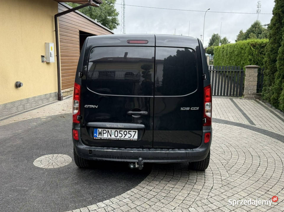 Mercedes Citan VAT 23 Super Stan Alu Klima wielofunkcyjna kierownica Płońsk sprzedam