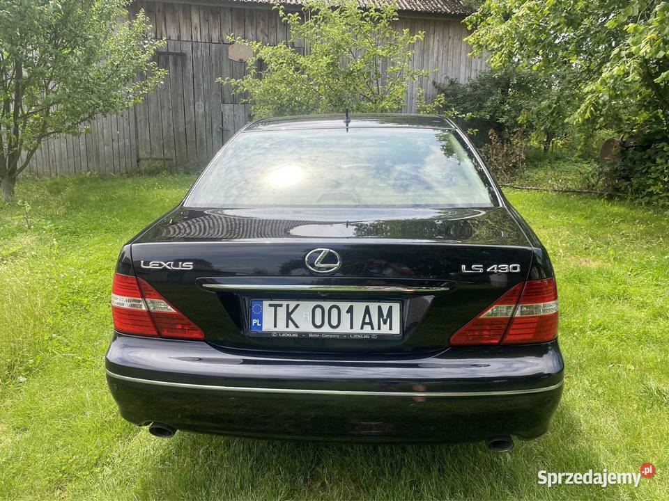 Piękny LEXUS LS430 bezwypadkowy niski przebieg Kielce sprzedam