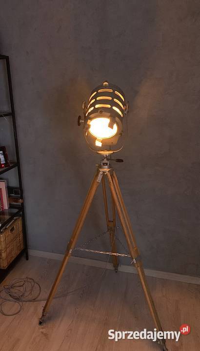 Lampa Vintage loft zabytek PRL Poznań