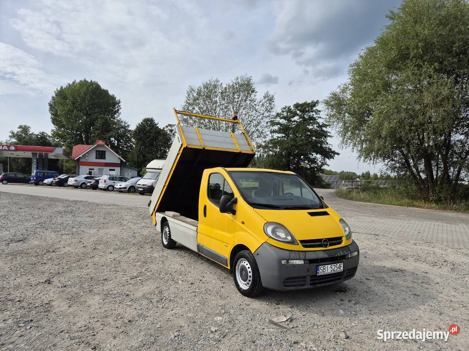 FVAT 23 Opel Vivaro WYWROTKAKIPER UNIKAT Zadbana manualna Bujaków