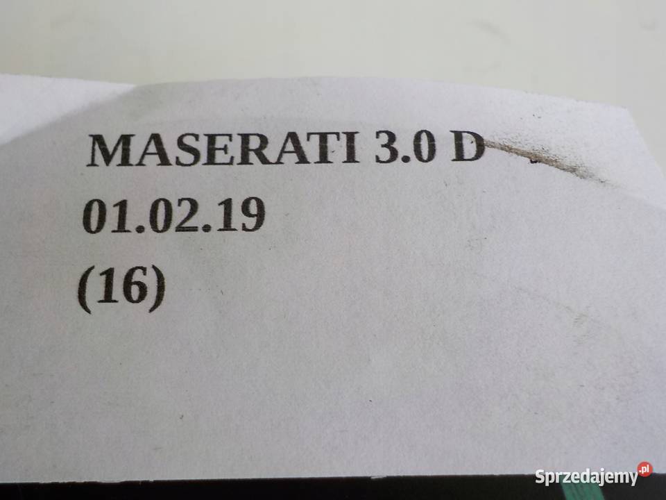 KOŁO PASOWE MASERATI GHIBLI 30D 3317B2038F wielkopolskie Nowy Tomyśl sprzedam