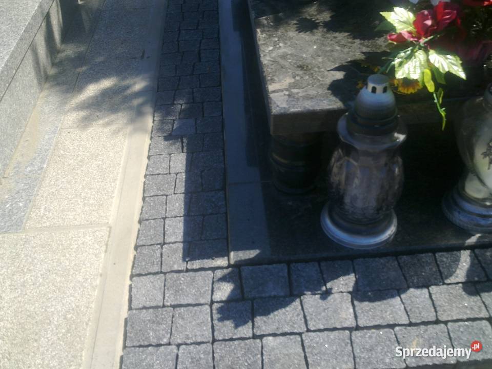 Zlecenie ułożenie kostki grobie na cmentarzu Brukowanie Remont i budowa dolnośląskie Wrocław