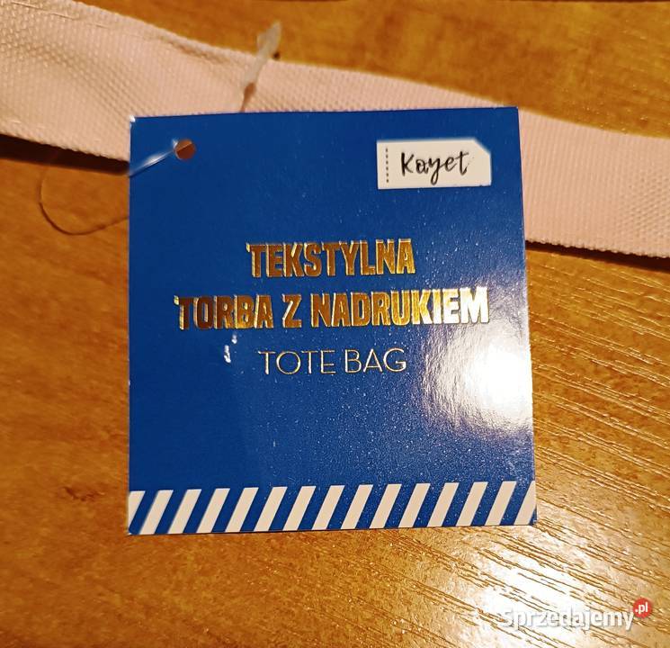 Torba różowa z nadrukiem Łódź