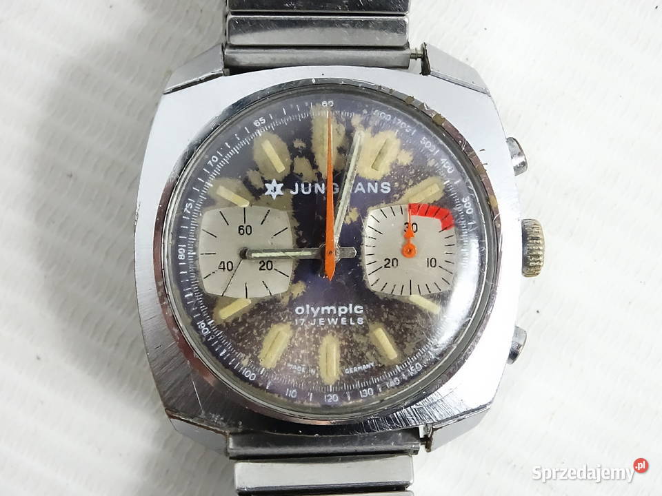Zegarek Junghans Olympic Chronograph J8868811 Męskie Biłgoraj