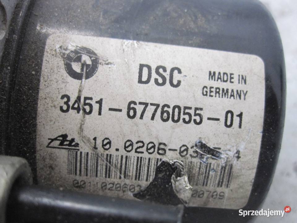 BMW E81 E87 LIFT 16 B 07r pompa ABS 6776055 Kielce