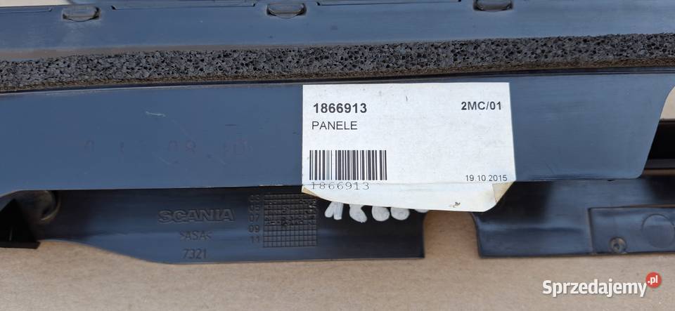 SCANIA R OSŁONA PODSZYBIE KOMPLET LISTWA Bieleń sprzedam