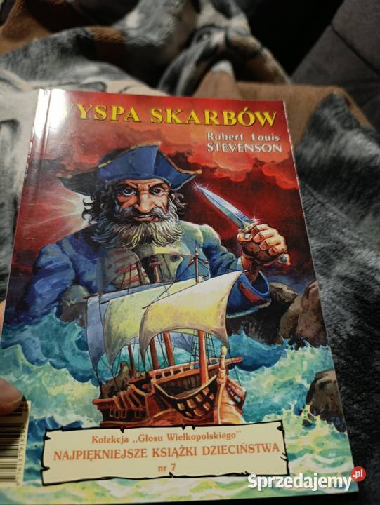 książka Wyspa skarbów autorstwa Roberta Louisa wielkopolskie Poznań