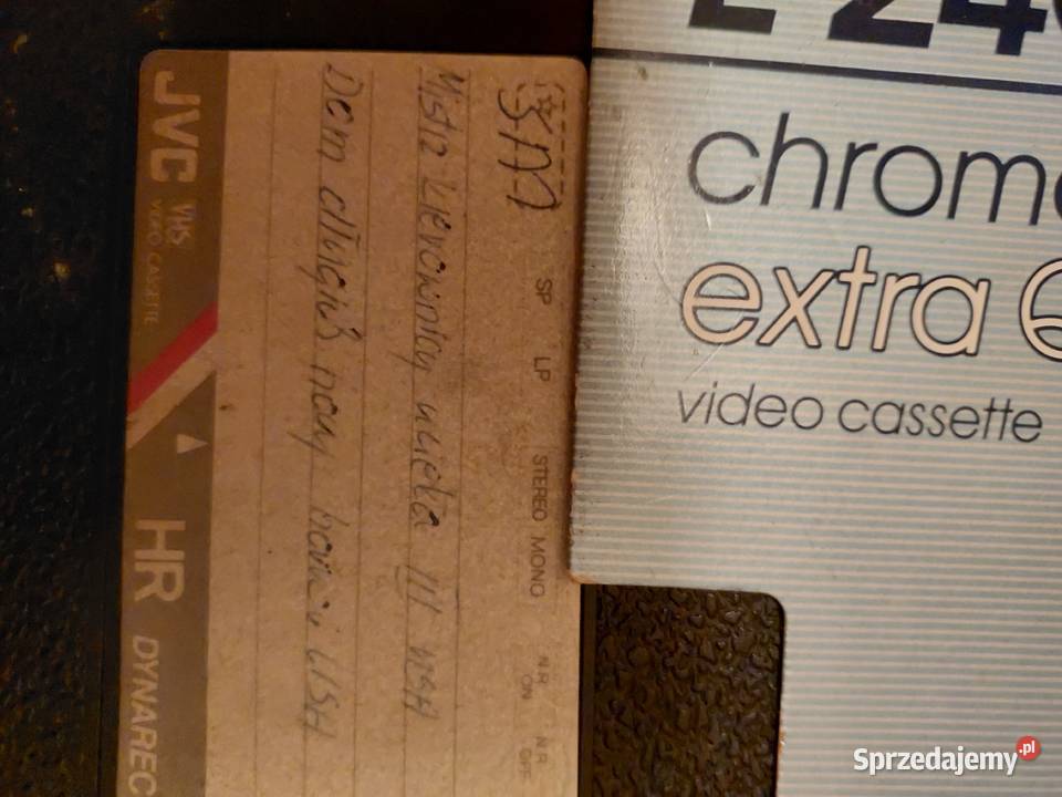 Stary Magnetowid VHS ORION VH303 kasety VHS 11