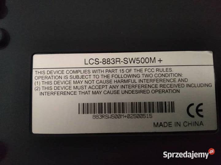 switch Longshine LCS883RSW500M switch Wysokie Mazowieckie sprzedam