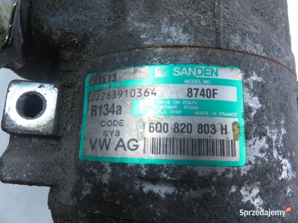 KOMPRESOR KLIMATYZACJI VW POLO IV 14 TDI osobowe małopolskie sprzedam