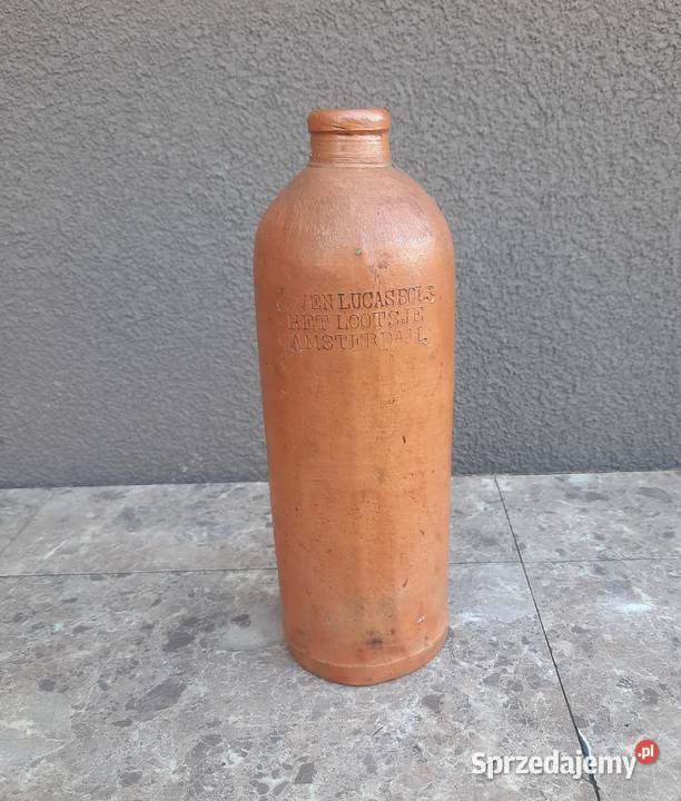 Stara ceramiczna butla Erven Lucas Bols Tczew
