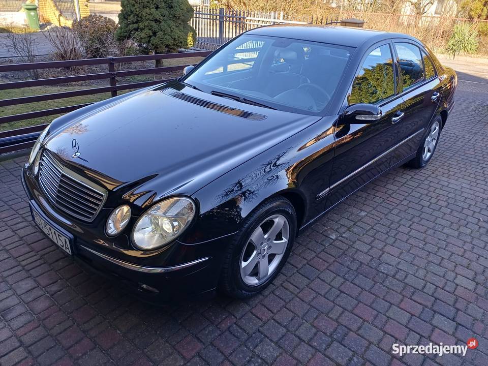 Bezwypadkowy zadbany Mercedes w211 Avantgarde 27 czujnik parkowania