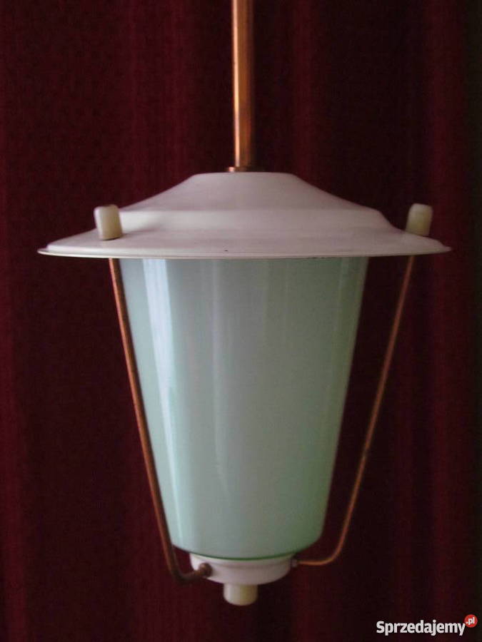 Lampa 60 70 lata PRLvintage retro inny kolor dolnośląskie Wrocław