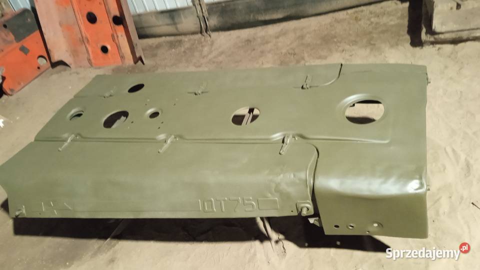 maska silnika dt 75 kabina blachy det dt75 Bryski