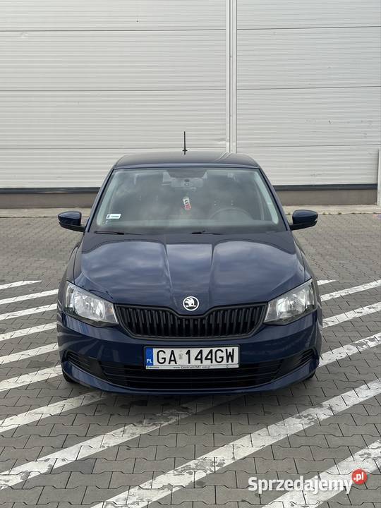 Skoda Fabia III 10 MPI LPG Polski Salon granatowy Morawica sprzedam
