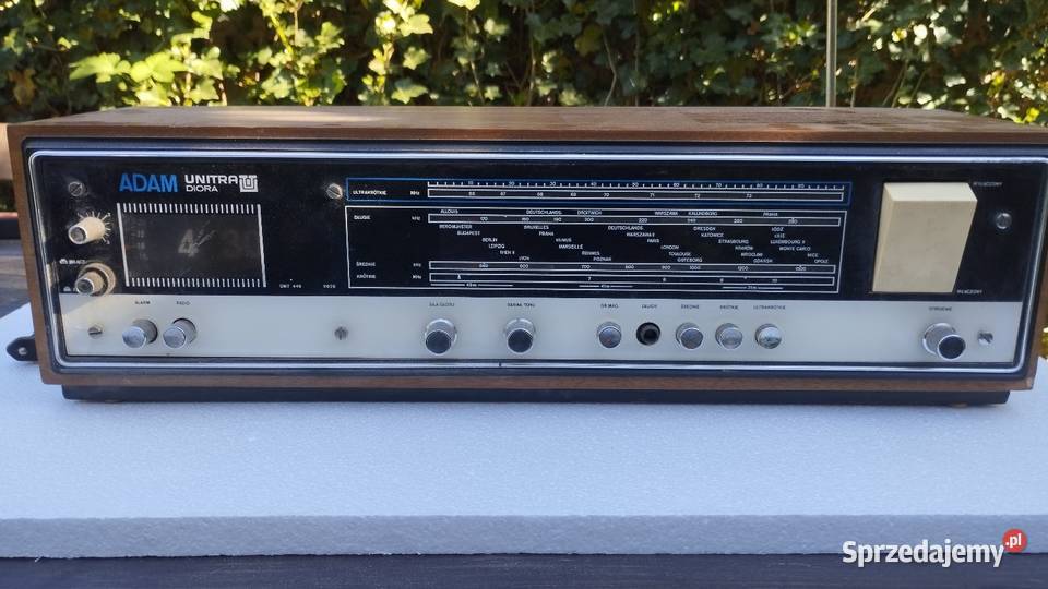 Radio z zegarem Unitra ADAM dolnośląskie Wrocław sprzedam