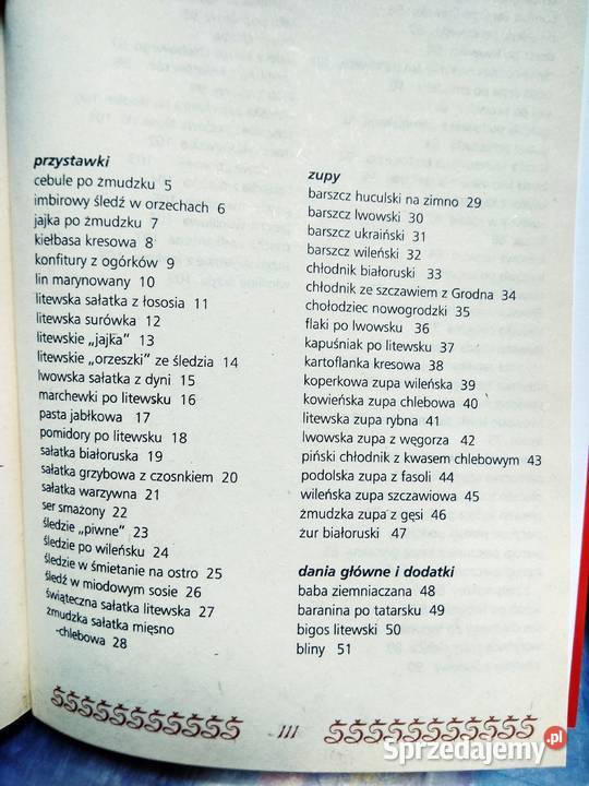 Kuchnia przepisy kulinarne antykwariat Warszawa