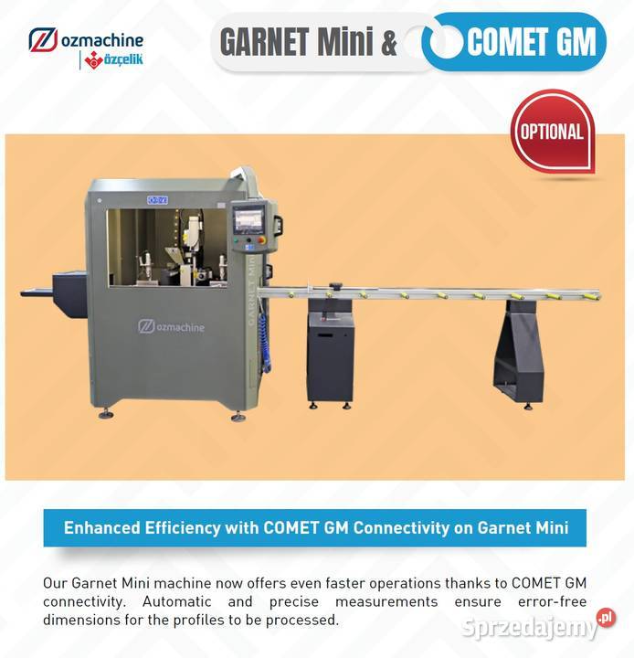 Centrum obróbcze 31 osi GARNETmini COMET GM Obodowo