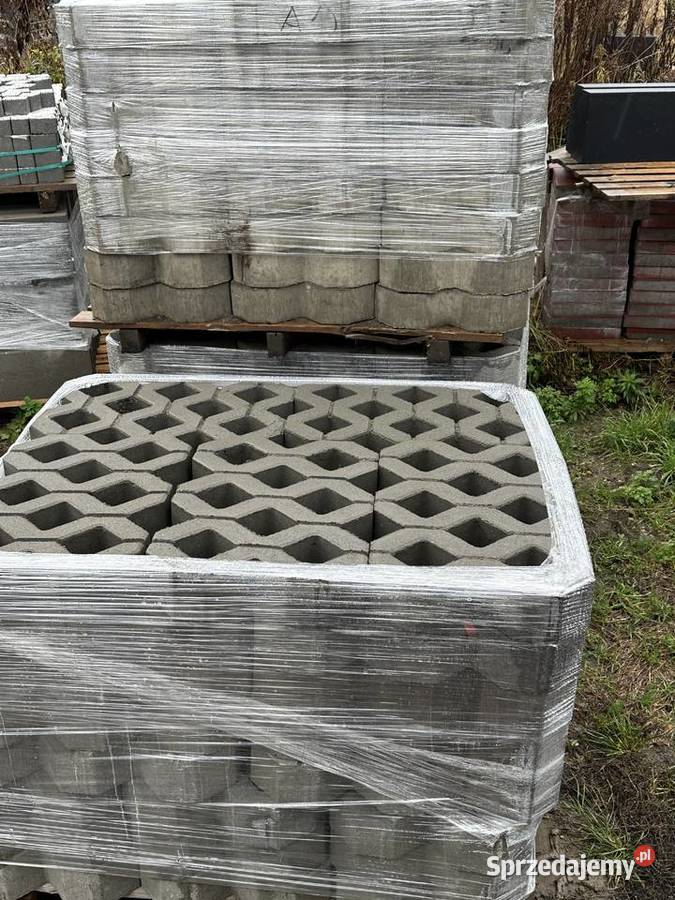 Płyty ażurowe 2 gatunek 60x40x8 mała jomba Sieradz