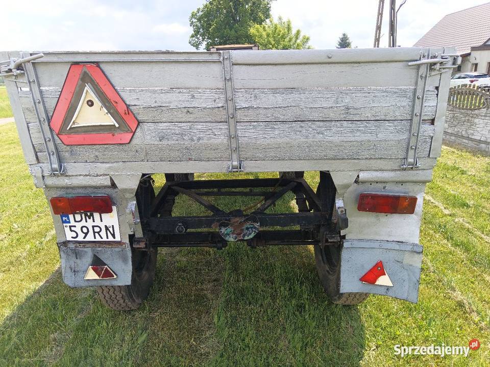 Przyczepa Rolnicza nieuszkodzony Krośnice