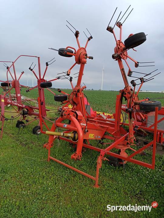 przetrząsacz pająk KUHN GF 6401 pottinger claas Borzęciczki