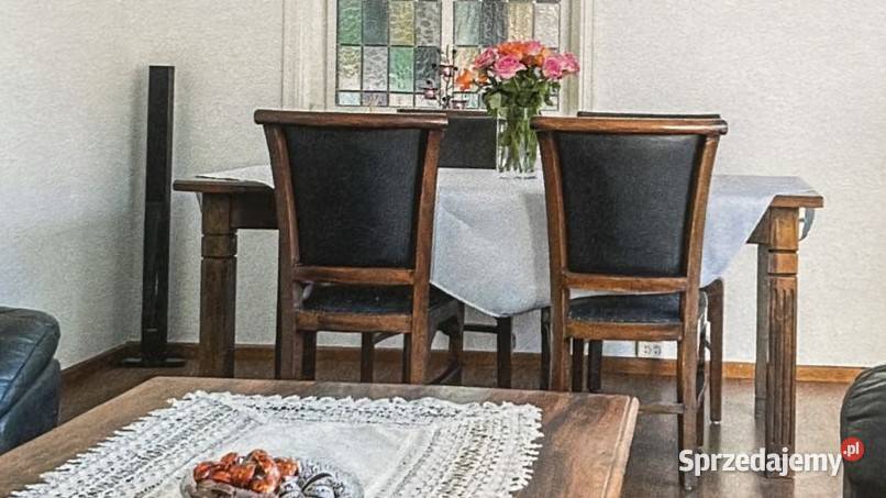 Dębowe antycze komody stół