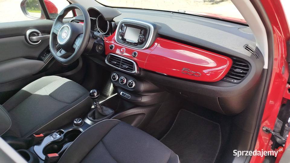 Fiat 500X 16 benzyna 110 Pierwszy Właściciel klimatyzacja Bytów