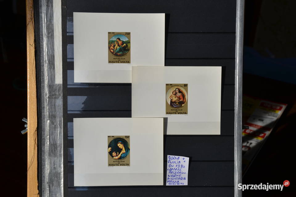 Znaczki Górna Wolta Boże Narodzenie Wydanie Sobótka sprzedam