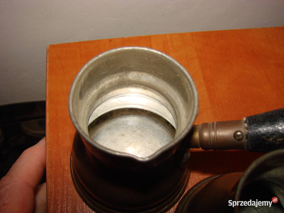 miedziany rondelek do kawy Pruszcz Gdański