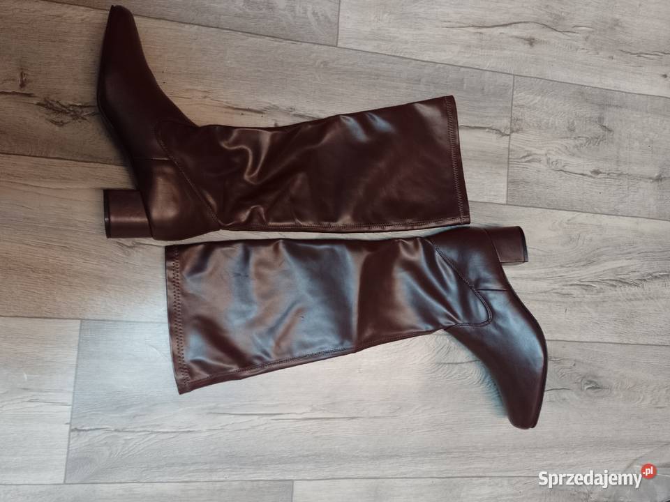 43 Brązowe kozaki wieczorowe NOWE małopolskie Kraków