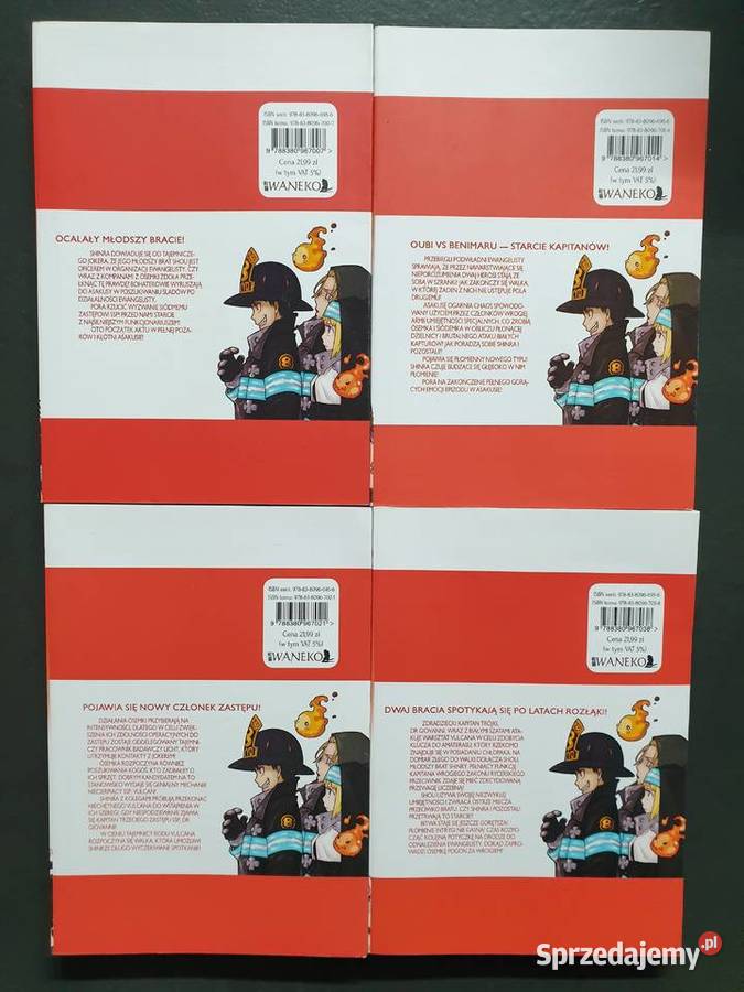 Fire Force zestaw 10 tomów Manga Gdynia