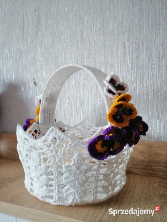 Koszyczek świąteczny wielkanocny Ozdoby Katowice