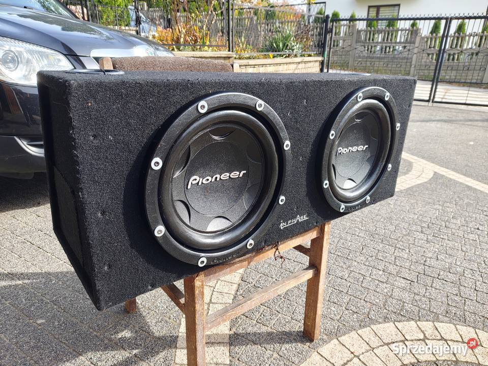 Skrzynia basowa bassowa subwoofer tuba dual 2x