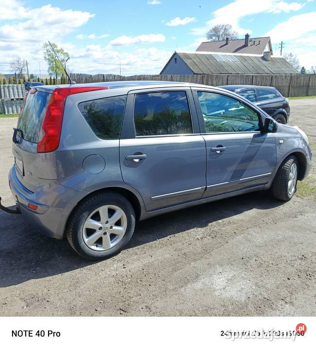 Nissan note 15 dCi 2008 Zambrów