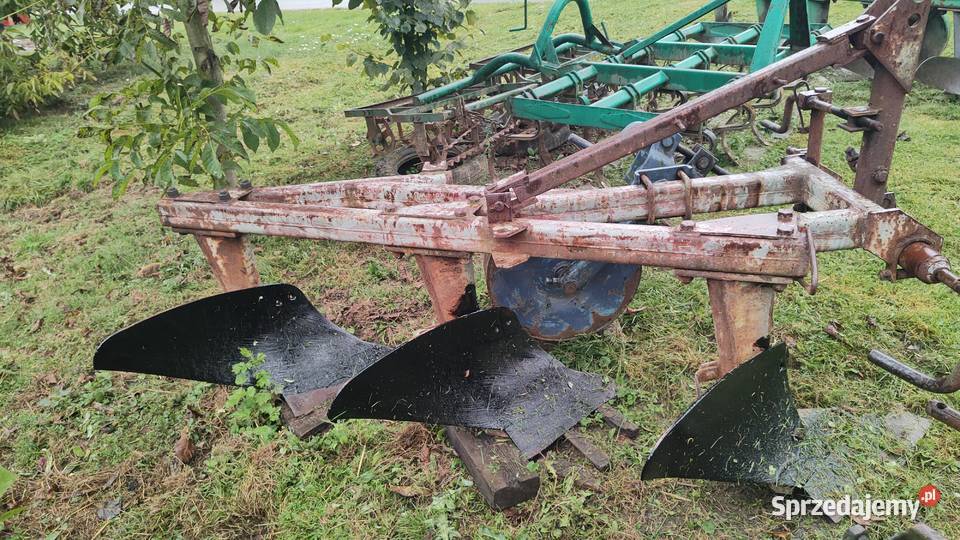 Pług Unia Grudziądz 3 skibowy Radymno