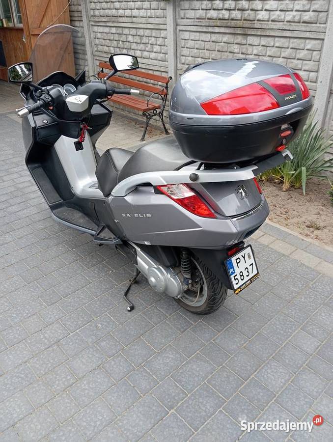 Peugeot satelis 125 2007 elektryczny starter Motocykle, skutery, quady Pniewy
