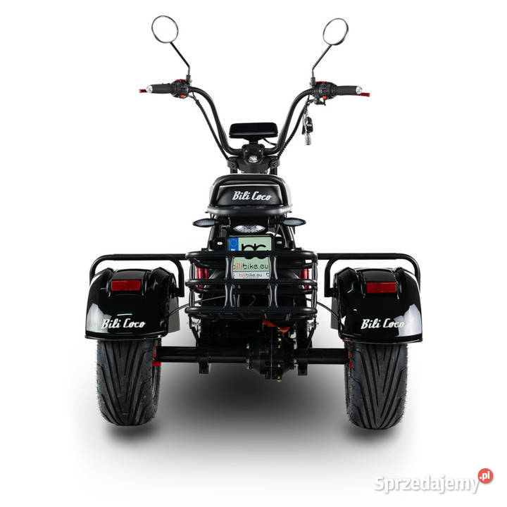 Skuter elektryczny BILI COCO TRÓJKOŁOWY HM 3000W czarny sprzedam
