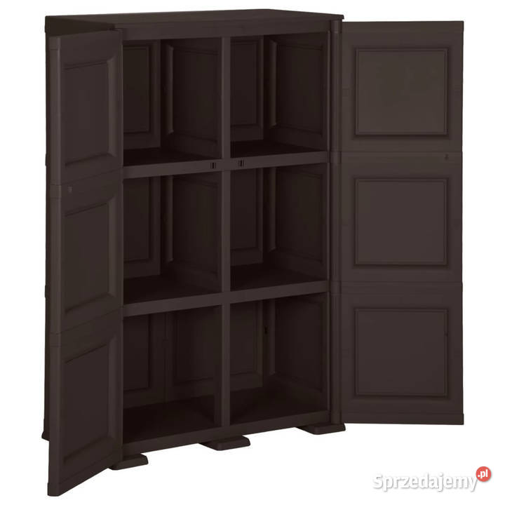 Szafka plastikowa 79x43x125 wygląd drewna Warszawa