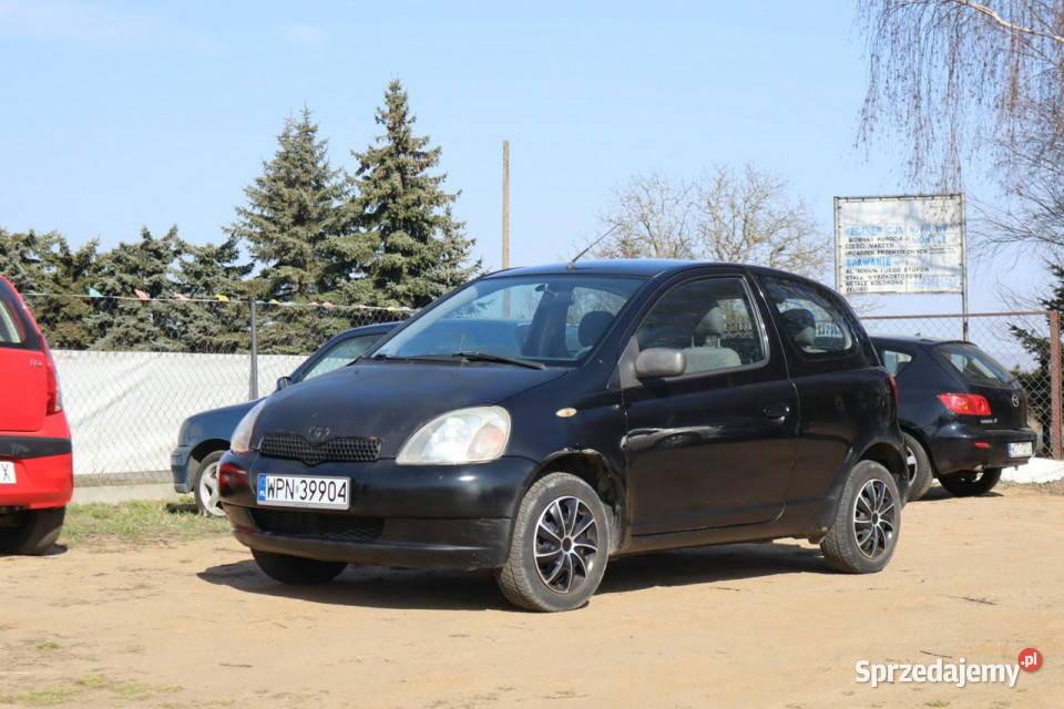 Toyota Yaris 2000r 10 benzyna Wspomaganie Tanio Warszawa