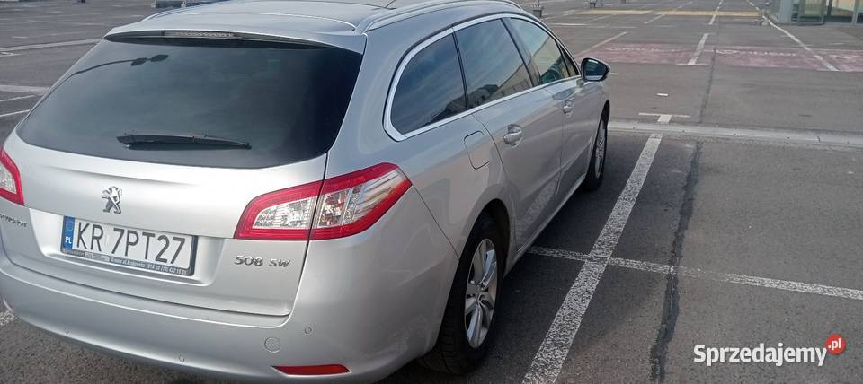 Polski salon Peugeot 508 SW światła przeciwmgielne małopolskie