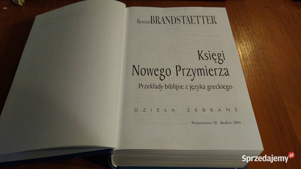 Księgi Nowego Przymierza przekłady biblijne z Gdańsk