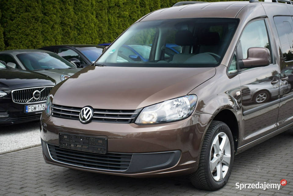 Volkswagen Caddy 16 TDI 5os MAXI Niski przebieg isofix Baranowo